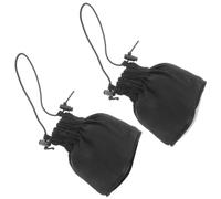 Ciieeo 2 Pièces Diffuseur pour Cheveux Bouclés en Toile, Portable et Polyvalent, Prévient les Frisottis et Élimine les Marques de Serviette, pour Coiffure et Voyage