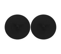 Ciieeo 2 Pièces Disque de Nettoyage Silicone pour Machine à Expresso Disque de Rinçage pour Porte-filtre Tapis de Nettoyage Étanche et Résistant Chaleur pour Entretien Espresso