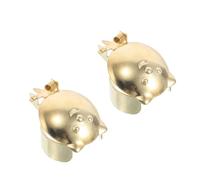 Ciieeo 2 Pièces Extincteur de Flamme Automatique pour Bougies Anneau Métallique Anti-Souffle Outil Éteinte de Mèche Doré Extincteur de Feu Domestique Pratique