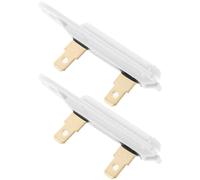 Ciieeo 2 pièces Fusible Thermique Sèche-linge Rechange Cuivre Abs Protection Circuit Sèche-linge Facile à Installer