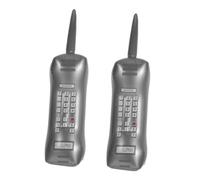 Ciieeo 2 Pièces Gonflable Téléphone Rétro pour Garçon Fille Accessoire de Thème Années pour Imagination Activités Air