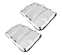 Ciieeo 2 Pièces Housse Occultante de Fenêtre pour Camping Car Protection Solaire pour Portes et Fenêtres de Rv Accessoires de Camping et Voyage