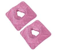 Ciieeo 2 Pièces Housse pour Table de Massage Trou pour Visage 35 Cm en Tissu Solide pour Spa Offrant Confort et Soutien Supplémentaire pour Soins et Massages Professionnels