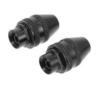 Ciieeo 2 Pièces Mandrin Rotatif sans Clé pour Outil Multifonction, Alliage Solide, Facile à Installer, Compatible Forets 0,4-3,2mm, pour Garages et Ateliers