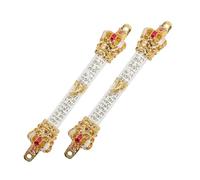 Ciieeo 2 Pièces Mezuzah Bénédiction Hébraïque Juive Religieux pour Hannukah et Création Décoration de Porte avec Style Contemporain et Traditionnel