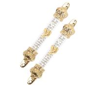 Ciieeo 2 Pièces Mezuzah Décoration Religieuse Juive pour Porte Couronne de Bible Accessoire Spirituel Artisanal Entrée