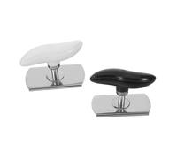 Ciieeo 2 Pièces Ouvre-bocaux Acier Inoxydable avec Poignée Plastique Ergonomique Ouvre-bouteilles Manuel Réglable Multifonction pour Pots Bouteilles et Conserves Outil Portable pour