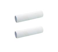 Ciieeo 2 Pièces Papier Adhésif de Remplacement pour Nettoyer Peluches Ultra-Collant Blanc pour Rouleau à Charpie et Sièges de Voiture en Coton