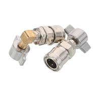 Ciieeo 2 Pièces Raccords Pneumatiques Rapides Robuste Coupleurs Haute Pression pour Compresseur et Système Souffleur Adaptation Sécurisée sans Fuite Libération Rapide et Compatibilité