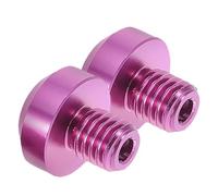 Ciieeo 2 Pièces Rétroviseurs Latéraux De Moto En Alliage Compatibles Avec Motos Populaires Bouchons Pour Guidon Rétroviseurs De Scooter De Mobilité