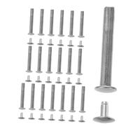 Ciieeo 20 Ensembles Accessoires de Ventilateur Kit de réparation Ventilateur Accessoires réparation goupilles charnière Axes charnière Porte Acier Inoxydable