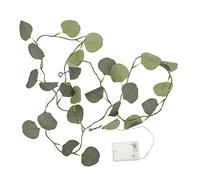 Ciieeo 20 Feuilles Lampe Lumière Décoration Vigne Lumières Feuilles Lumières pour Vignes avec Lumières Eucalyptus Guirlande avec Lumières LED Lumière Vignes