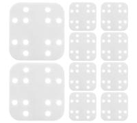 Ciieeo 20 pièces Lot de Tampons Filtrants Carrés pour Humidificateur Recharge Absorbante Minérale Protection Anticalcaire Facile à Remplacer pour Maison et Diffuseur Arôme