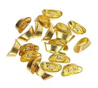 Ciieeo 20 Pièces Ornement De Feng Shui Je Pleure De Fer Citrine Feng Shui Je Chante des Pièces Décor Chinois La Modélisation Bureau Alliage De Zinc Métal