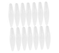 Ciieeo 20 Pièces Oval Foam Flower Cores Lightweight Fondant Crafting Blocks for DIY Clay Modeling and Sugar Flower Support