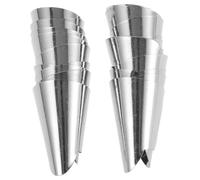 Ciieeo 20 pièces Protège-doigts Acier Inoxydable Coupe-pouce Multifonction pour Jardinage Cueille Légumes et Raisins Outil de Pratique et Sécurisé