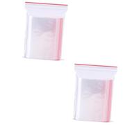 Ciieeo 200 Pièces Rangement Sachets Plastiques Refermables Hermétiques pour Organisation Bijoux Bonbons Bureau et Voyage
