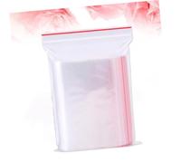 Ciieeo 200 Pièces Sachet Zip Transparent Sac Scellé Réutilisable Clair Pochette Refermable pour Rangement Bijoux Bonbons Petits Objets Sac Conservation Frais Polyvalent