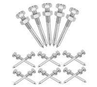 Ciieeo 20pièces Piques Métalliques pour Aérateurs De Chaussures Lot de Accessoires pour Chaussures Pointes pour Aérateurs De Pelouse