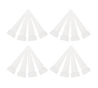 Ciieeo 25 Buses de Calfeutrage en Plastique Blanc 100ml pour Installation Plomberie à Domicile, Pack de 25 Pièces Installation Facile et Amélioration de L'efficacité