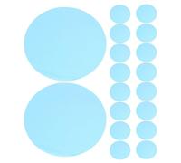 Ciieeo 25 Pièces Film Diffuseur Autocollant LED Bleu Océan Film Correcteur de Couleur pour Spots Plafonnier Diffusion Douce pour Éclairage Ambiance