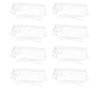 Ciieeo 25 Pièces Pochettes Extérieures pour Disques Vinyles Auto-adhésives Protection Contre Les Rayures Standard Sacs Plastiques Clairs