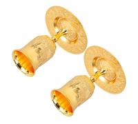 Ciieeo 2ensembles Coupe Relief pour Shabbat Et Havdalah De Calices à Vin Juifs avec Plateau Style Vintage