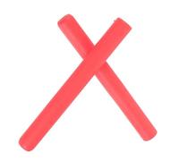 Ciieeo 2pcs Capuchons en Silicone pour Baguettes de Batterie Antidérapants, Légers et Souples, Protection Silencieuse pour Entraînement et Pratique