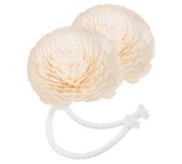 Ciieeo 2Pcs Fleur aromatique pour diffuseur d'intérieur en Bois et Corde en Coton, décoration de Composition Florale, absorbe l'huile Essentielle