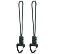 Ciieeo 2pcs Lanière Porte-Outils avec Boucle et Porte-clés Cordon en Polyester avec Alliage D'aluminium, Suspend Outil et S'accroche la Ceinture pour Activités Sportives en Plein Air