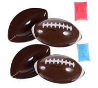 Ciieeo 2Pièces Balle De Rugby Révélatrice De Genre De Colorées pour Anniversaire Accessoire pour Célébrations Inoubliables