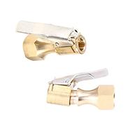 Ciieeo 2Pièces Embout Gonflage avec Clip de Verrouillage Mandrin Air pour Gonfleur de Pneu Outil Durable et Pratique