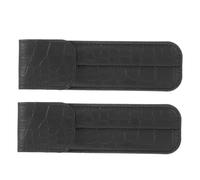 Ciieeo 2pièces Étui Cuir PU pour Tweezers De Rangement Pratique pour Outils De Beauté De Stockage Vide pour Pinces à Cils pour Extension De Cils Et Outils De Maquillage