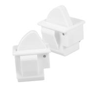 Ciieeo 2pièces Interrupteur à Bouton-poussoir Momentané pour Réfrigérateur et Congélateur Lot Broches