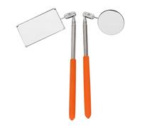 Ciieeo 2pièces Lot De Miroirs Inspection De Voiture Miroirs Télescopiques Pivotants Inspection Capot Outil Pour Atelier Et Réparation Auto