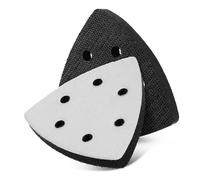 Ciieeo 2pièces Papier De Triangulaire Lot Pour Outil Oscillant Plateau De Ponçage Pour Bois Accessoires Pour Ponceuse Électrique