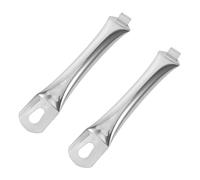 Ciieeo 2pièces Pince pour Manique Acier Inoxydable Compatible avec Diffuseur de Chaleur pour Plaque à Induction et Plaque de Cuisson