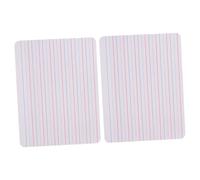 Ciieeo 2pièces Tableau Effaçable Double Face Ardoise Portable Avec Lignes Pour Apprentissage Pour Écoles Et Conférences Réutilisable Et Pratique