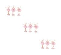 Ciieeo 3 Ensembles Figures De Ballet Figurine Danseuse Figurine De Danseuse Figure De Fille De Ballet Figurines Statues Jouets De Ballet en Plastique PVC Jouets pour Enfants 3 Pièces * 3