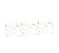 Ciieeo 3 Ensembles Lustre Suspendu Magnifique Décoration Extérieure Maison Décor Jardin Pendentif Style Moderne Décoration du Couvercle Médaillon Fée Jardin Fée Porte Sortie 6 pièces * 3