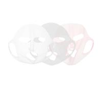 Ciieeo 3 Pièces Masque Facial en Silicone 3d à Crochet D’oreille, Housse Hydratante Réutilisable, Anti-évaporation et Anti-chute, pour Femmes, Maison et Voyage