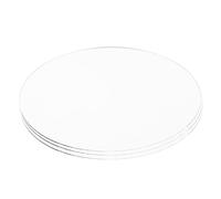 Ciieeo 3 Pièces Miroir Rond pour Centres de Table, Autocollants Muraux Miroir, Acrylique Argenté, Rond, Incassable, Installation Facile, pour Centres de Table de Mariage et Décoration