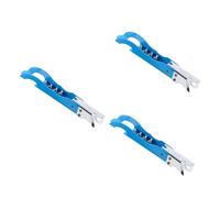 Ciieeo 3 Pièces Ouvre Bouteille Manuel Compact Inoxydable Tire Bouchon pour Vin Accessoire Pratique pour Fêtes et