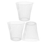 Ciieeo 3 pièces Panier de Rangement Tissé Grand Panier Robuste pour Plantes et Poubelle Couverture Résistante pour Pots de Fleurs et Stockage Maison Protection Jardin Multifonctionnelle
