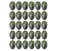 Ciieeo 30 Pièces Imitation Olive Maison Olives Vase À Fleurs Fruits Réalistes Décorations De Fête d'olive Décor De Fruits Fruits Artificiels Jouet Ornement d'olive Trucs Mignons