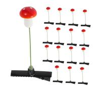 Ciieeo 30 Pièces Pince à Cheveux Forme de Champignon de Accessoires Colorés pour Femmes pour École Événements Spéciaux Doux Danger pour Cheveux des Petites