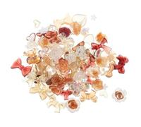 Ciieeo 300 Breloques pour Ongles en Résine UV Nœuds en Forme de Noeud 3d Irisés, Pierres Précieuses et Perles Décoratives, Kit Manucure Créatif pour Nail Art et Décoration des Ongles