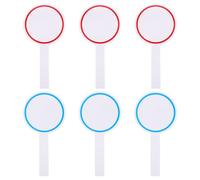 Ciieeo 36 Pièces tableau de bord palette de vote planche à main tableaux blancs tableau blanc en mousse tableau blanc pratique petit main tenant une pancarte bureau de vote