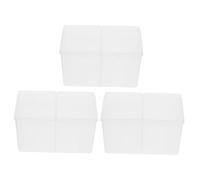 Ciieeo 3pièces Boîte De Rangement pour Lingettes Démaquillantes Et Vernis à Ongles Lot de Supports Organisateurs