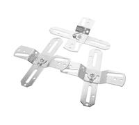 Ciieeo 3Pièces Kit de Montage Support Lustre Plaque de Plafond pour Installation de Lustres et Appliques Murales Compatible avec Plafonniers et Ventilateurs
